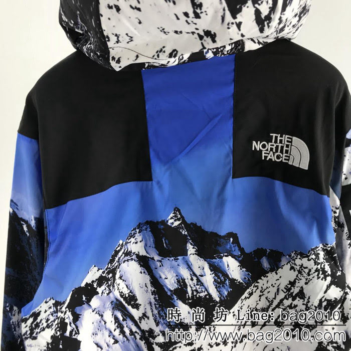 SUPREME The North Face 17FW TNF 聯名 雪山衝鋒衣 可防風 防紫外線加輕微防水功能 高版本情侶款 ydi2238